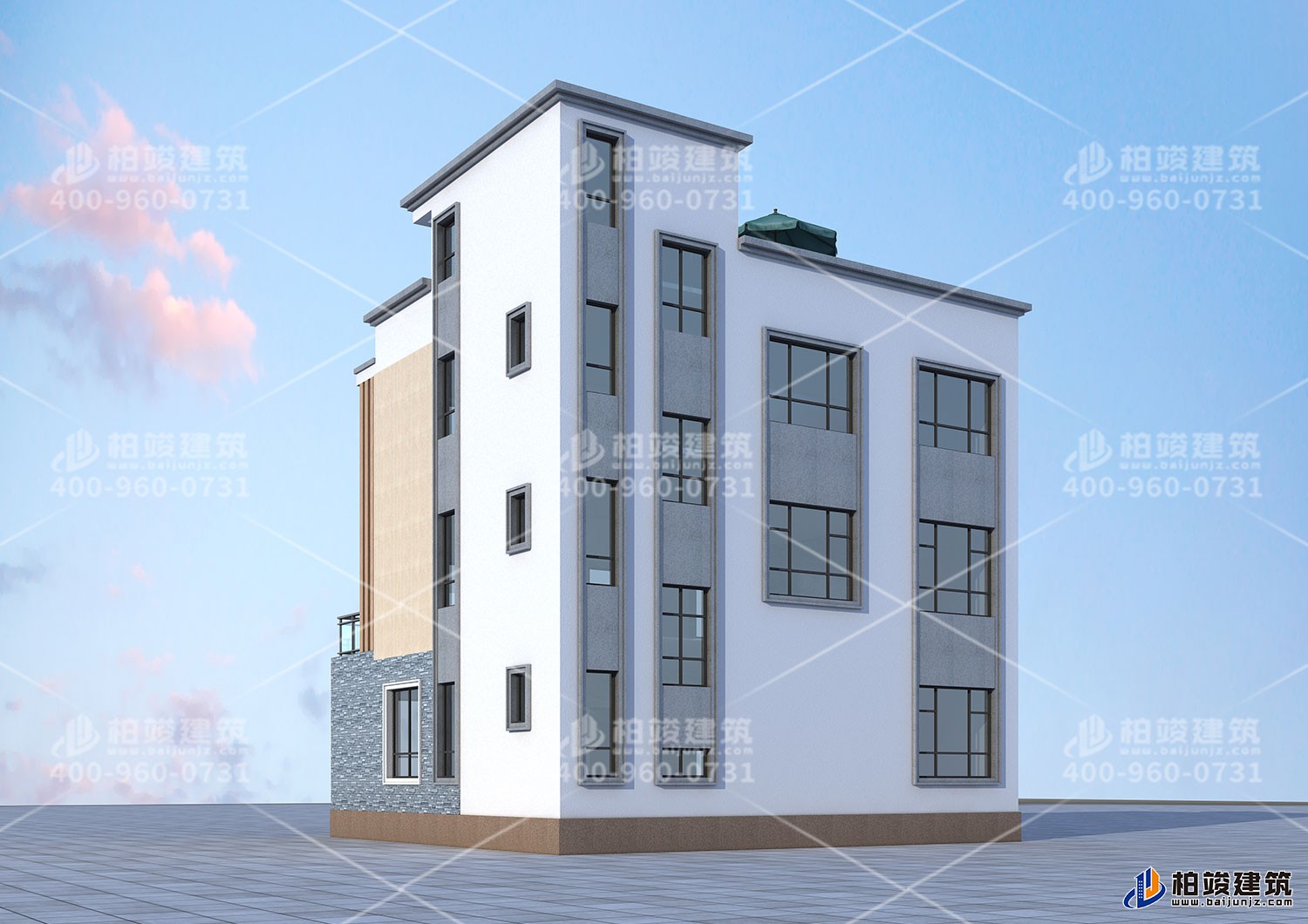 雲南張總現代風格別墅定製設計。