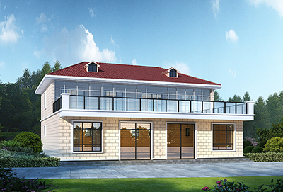 農村二層帶商鋪住宅圖，揭秘房屋設計行業的潛在規則