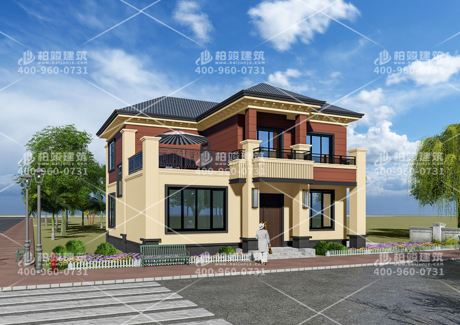 廣東李總定製的專屬別墅，豪華清爽大別墅
