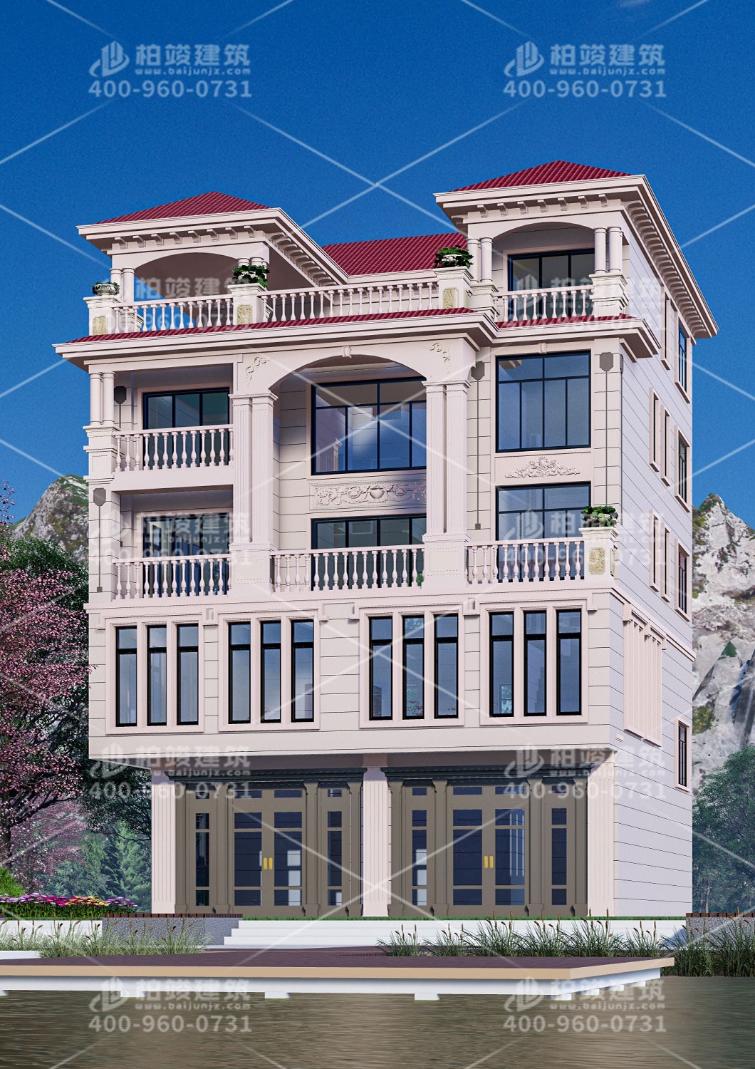 北方別墅設計圖紙及效果圖大全，溫暖家園。