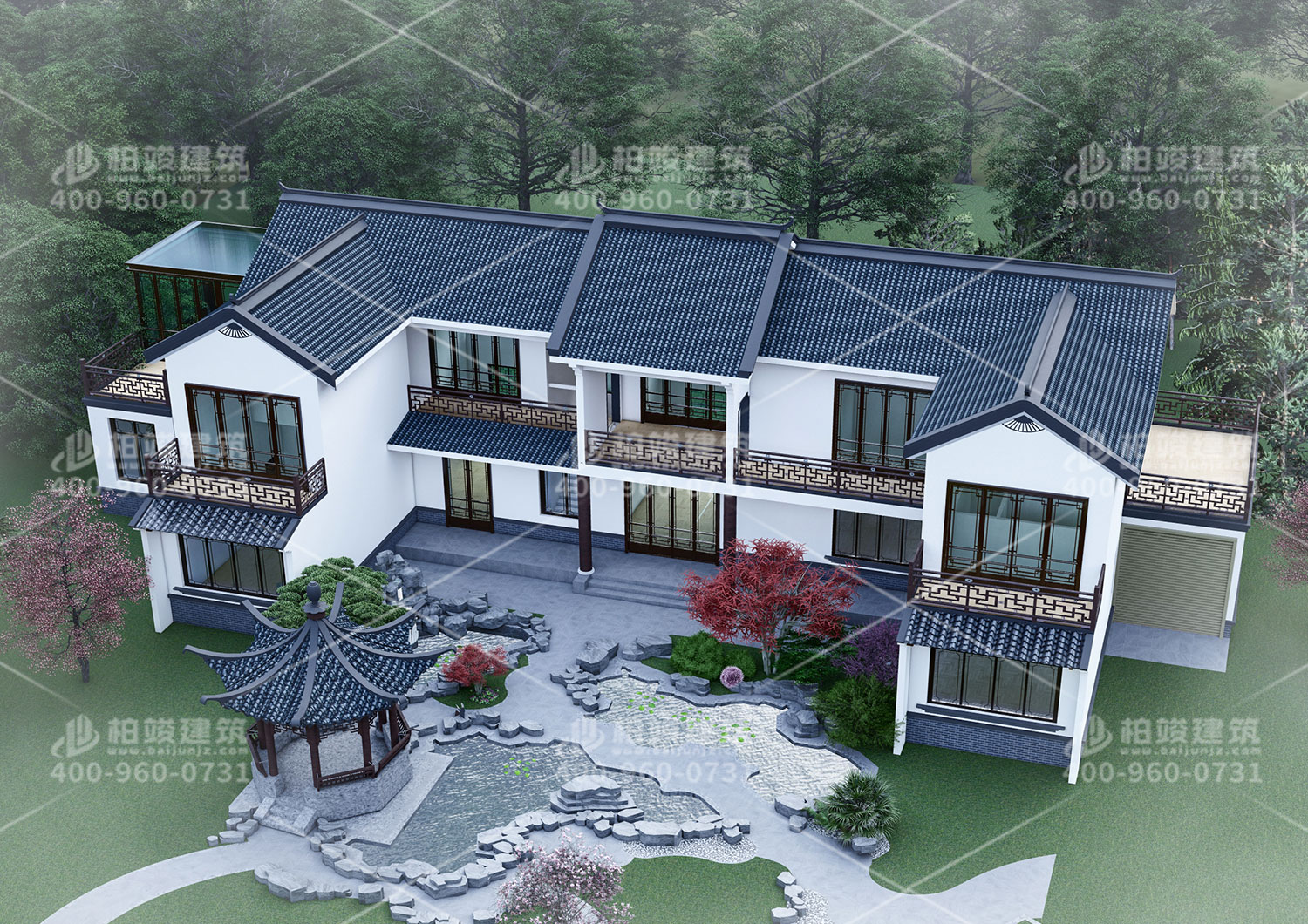 別墅自建房的建築，眼前一亮的別墅設計