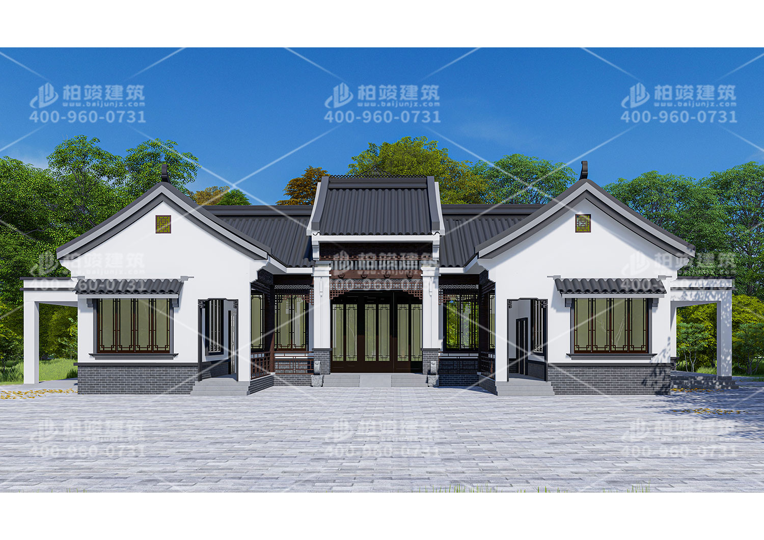 農村別墅設計建造，風格多樣的定製設計。