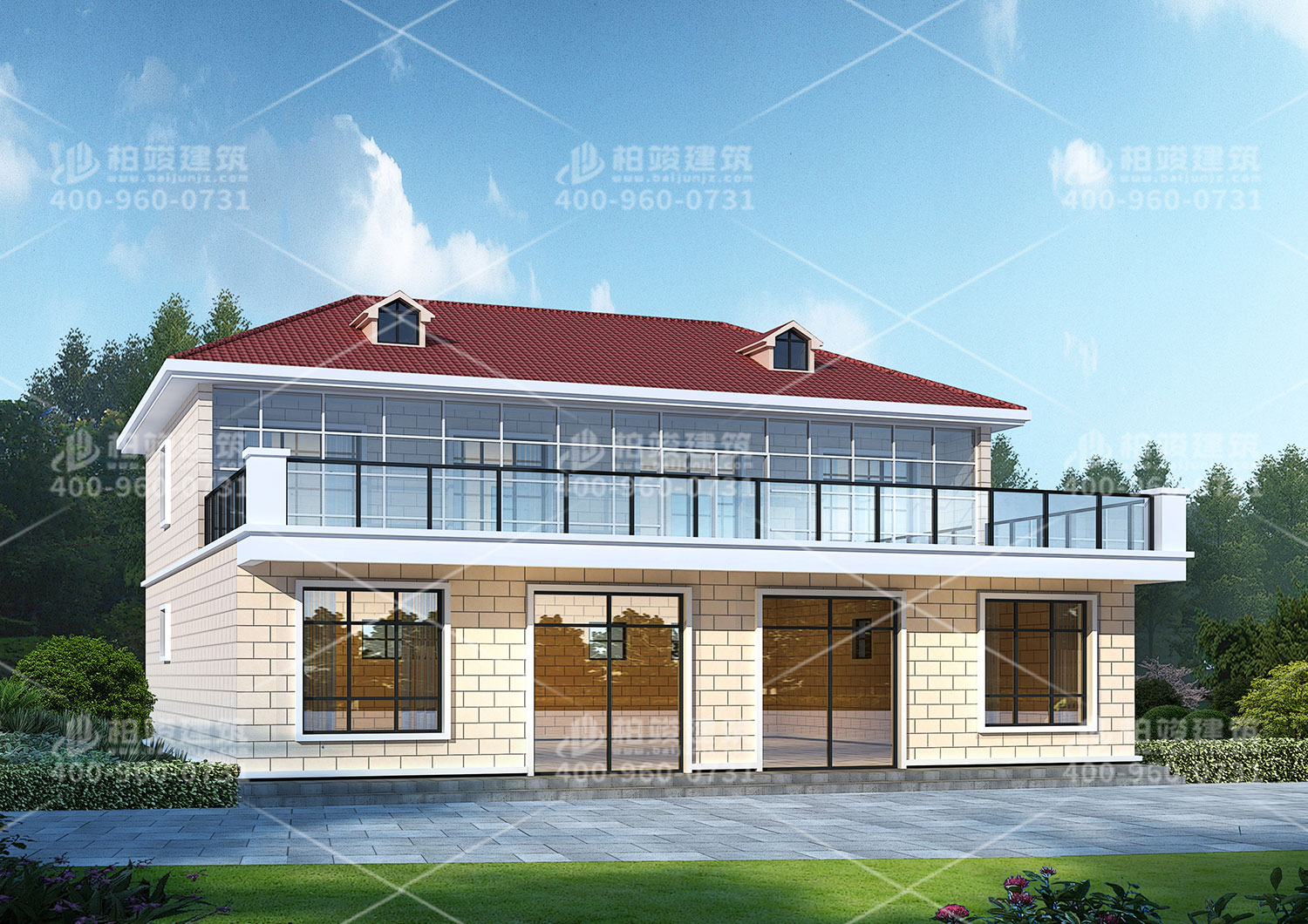 農村二層實用自建房設計，外觀美麗內部舒服。