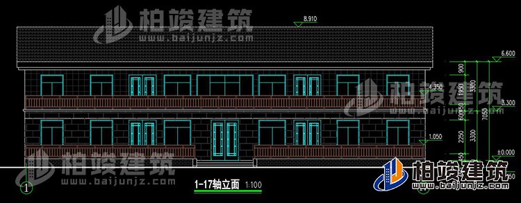 正立麵圖