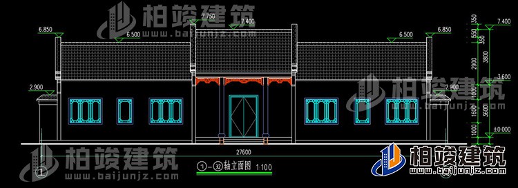 正立麵圖