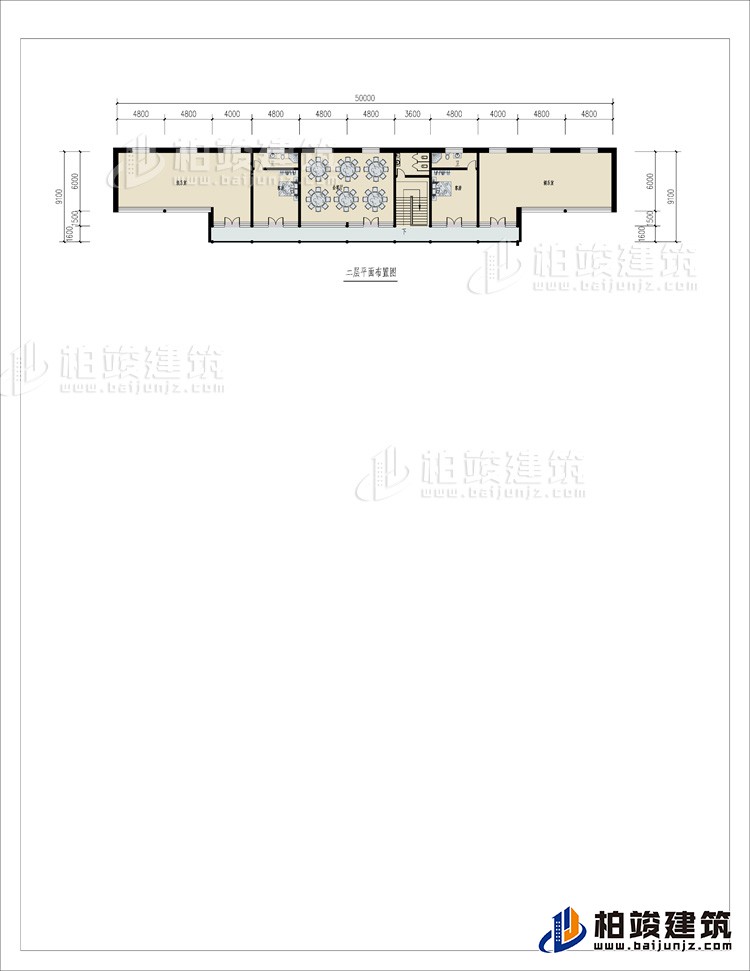 二層：2臥室、餐廳、公衛、2內衛、2娛樂室、陽台
