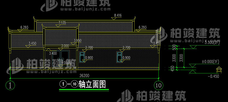 正立麵圖