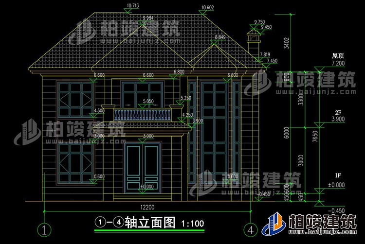 正立麵圖