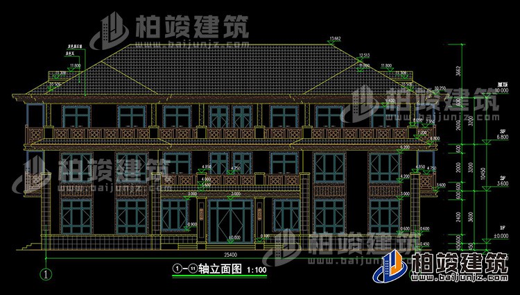 正立麵圖