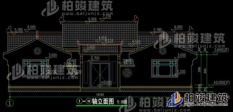 正立麵圖