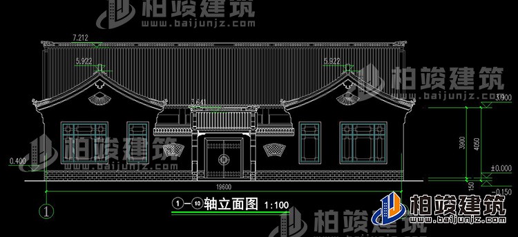 正立麵圖